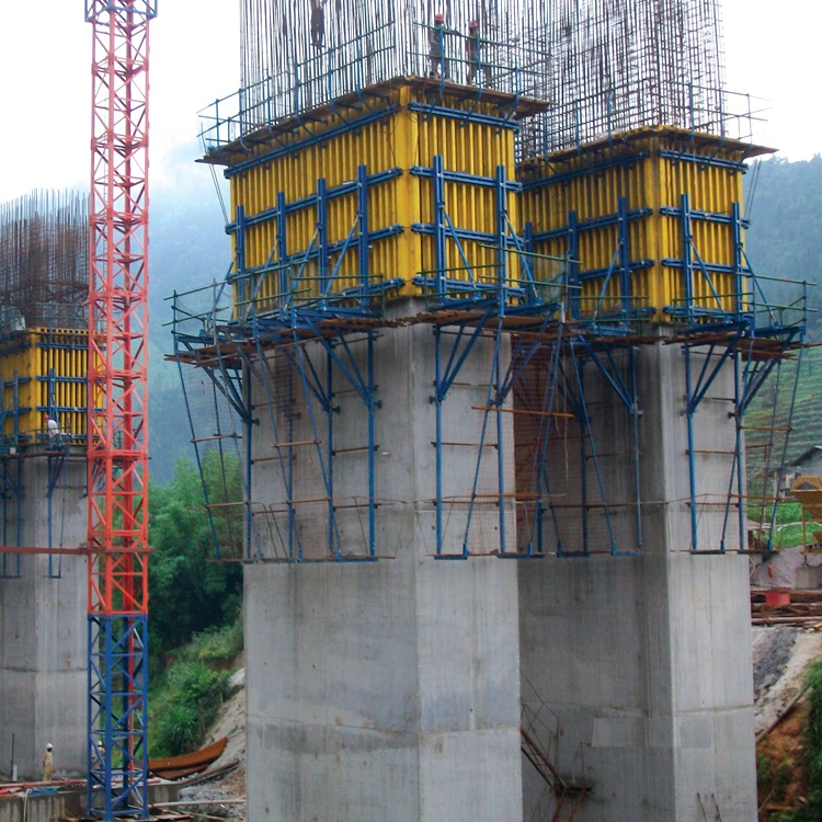 Formulario de escalada de puente Forma de voladizo