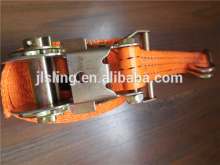 Ratchet Lashing Strap For Tie Down Strap/Cargo Lashing Belt.