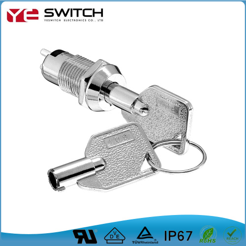 19mm 2-3 Position Electric Shutter Key Switch