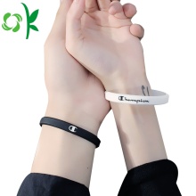 Couple de bracelets de puissance / énergie en silicone de sport haut de gamme