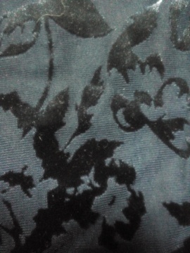 Poly Nylon Span Burnout Jersey