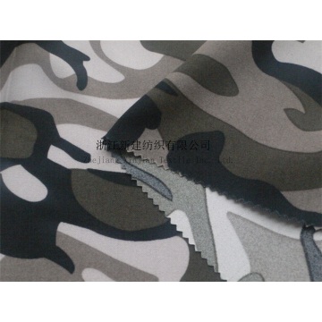 Tissu Camouflage Polyester Noir Pas Cher