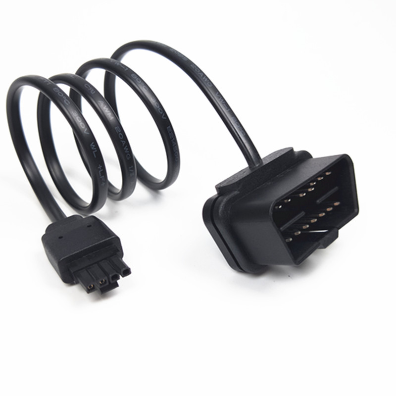 OBD2 သည် Overpolded 24PIN Micro Fit Cable တပ်ဆင်ခြင်း