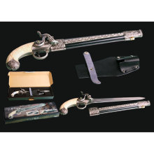 Engraved stainless craft knife