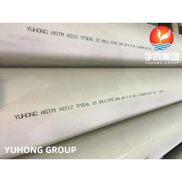 ASTM A312 TP304L S30403 Stainless Steel Seamless Pipe