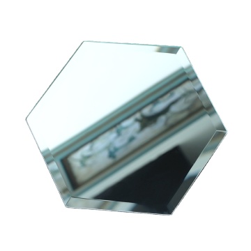4mm hexagon bevel edg bathroom beveled edge sunglass  silver mirror tile