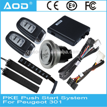 PKE engine start stop system for Peugeot 301