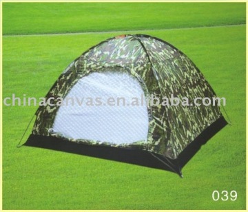 camouflage tourism tent