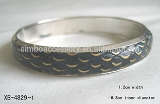 snake leather bangle/leather bangle/bracelet bangle/snake bangle/leather jewelry/china wholesale/cheaper bangle
