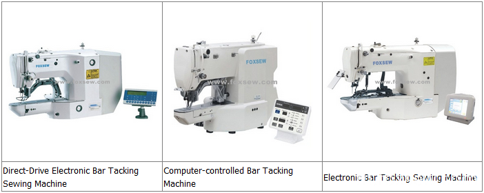 แท็กแท็กจักรเย็บผ้า Bar Tacking Sewing Machines