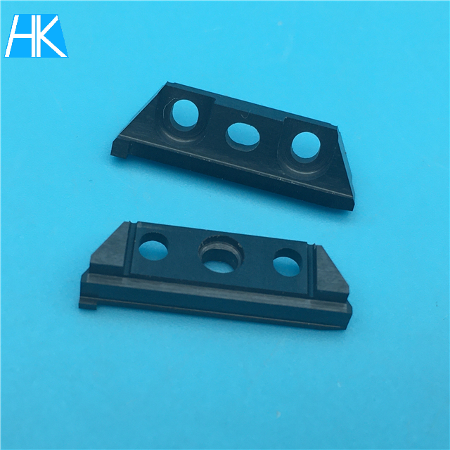 yttira precise black zirconia ceramic parts customized