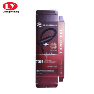 Hanging Packaging USB Cable Box