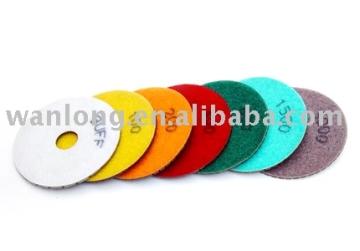 Flexible polishing pads