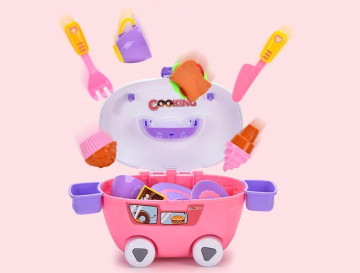 Happy kitchen toys cooking kitchen kids toy set