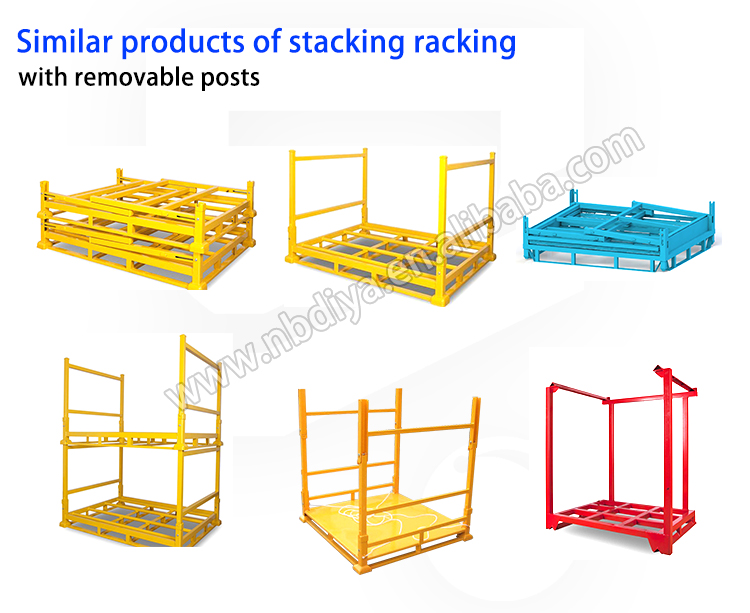 DY175 Metal Stackable Pallet Racks and Metal Steel Pallet