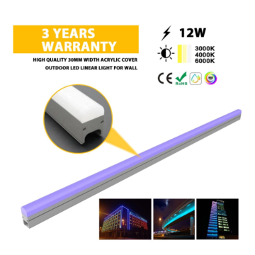 LED linear lights for outdoor decorative lighting