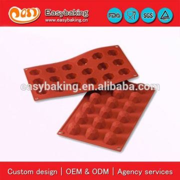 18 Cavities small diamond silicon bakeware cake baking pan
