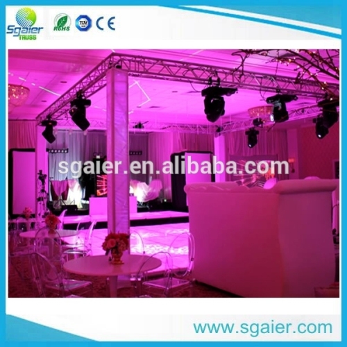 Portable ligting tower truss, truss lift tower for dj