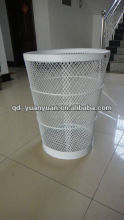 durable large capacity metal wire garbage can