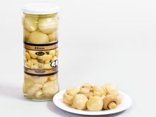 mushrooms whole in jar 330g