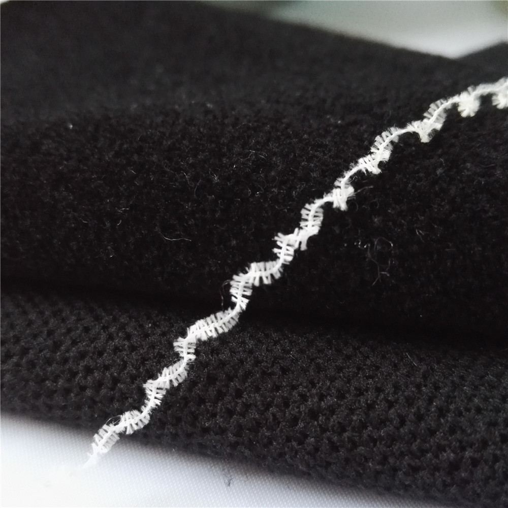 Hot warm snowflake velvet 100%nylon 18NM fancy yarn for knitting suede jacket fabric