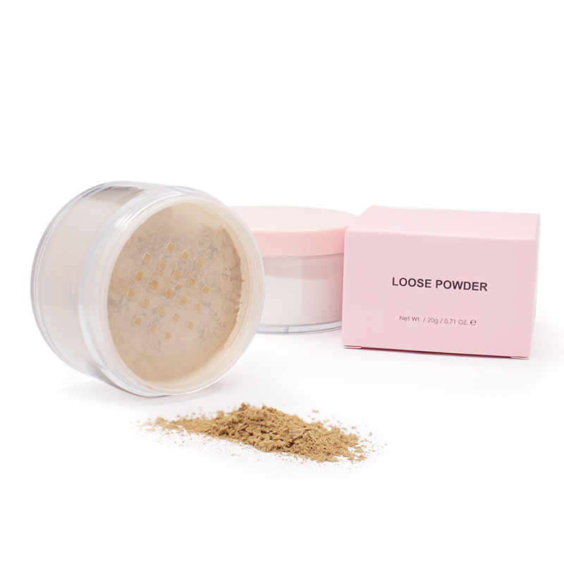 9 colors loose powder Oil Control Concealer Loose Powder With puff foundation private label custom logo