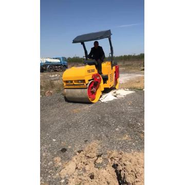 การสั่นสะเทือนทางกล 3Ton 4Ton Road Roller