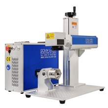 100W Laser Fiber MOPA Stainless Steel Aluminum Deep Engraving Machine