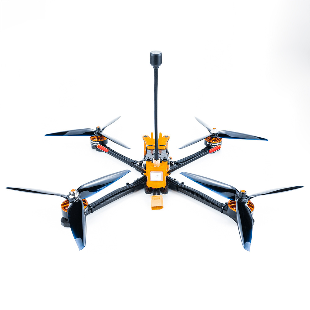 Darwin 129 Kit 7 inch FPV Traveller Darwin 129 Aero Drone Flying Machine F4 AIO Flight Control 15A Quadcopter