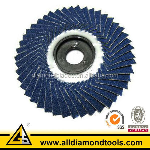 Blue Angle Grinder Radial Flap Wheel for Stainless Steel