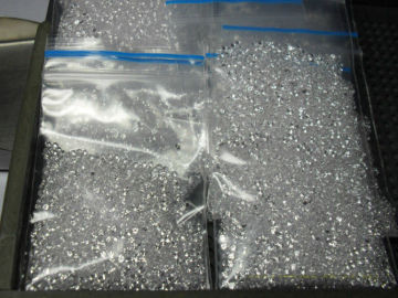 2.25mm White Topaz Loose Stones Natural Gemstones With Colorless