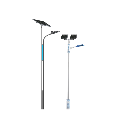 Galvanized pole for LED street lamp