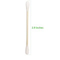 Natural Bamboo Cotton Swabs Biodegradable