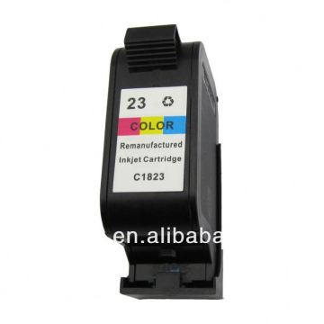Remanufactured inkjet cartridge for HP 23 C1823D high margin products