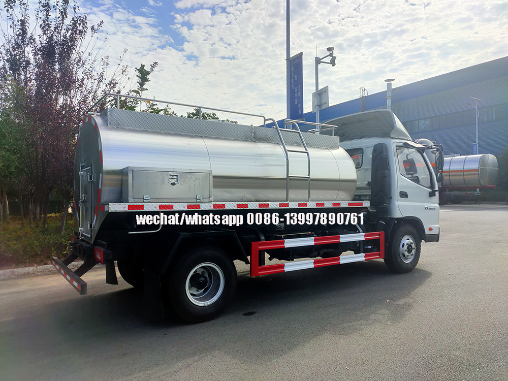 Stainless Steel Truck Milk Tank