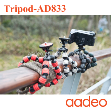 AADEO stabilizer dslr mini tripod Flexible Tripod, for iPhone 4,5,5s,6S,6S+, Galaxy S3,S4,S5&S6,Cellphone Mount 8