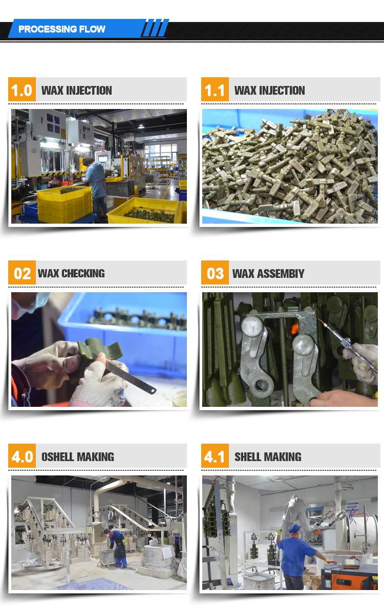 OEM casting Factory of aluminum alloy parts processing