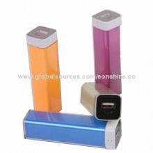 Female lip gloss shaped power banks 2600mAh