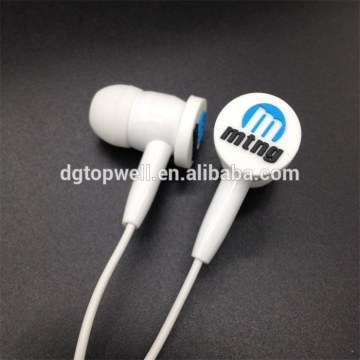 custom molded silicone rubber audio earplugs