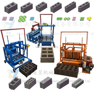 Small Mobile Road Brick Machine - Mark Brick Hollow Brick Block Forming Machine