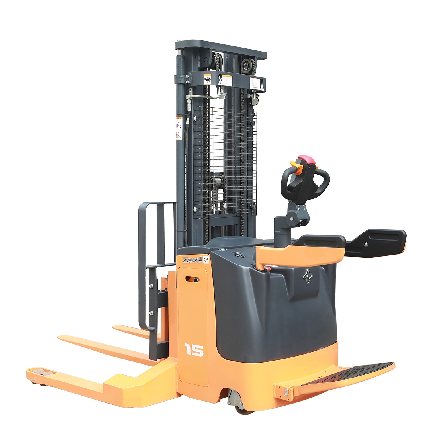 New Electric Straddle Stacker