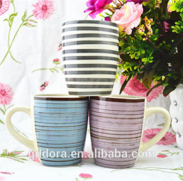 high end ceramic mug/Handpainted Ceramic Stoneware Mugs/High Quality Handpainted Ceramic Mug
