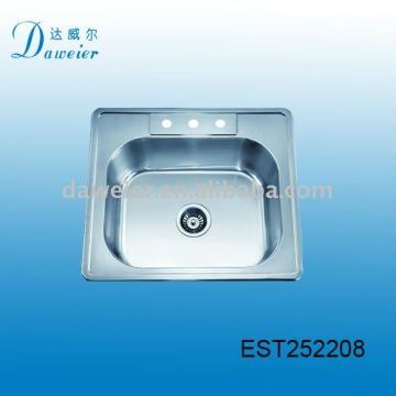 EST252208 American Style Single Bowl solid surface sink