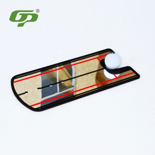 Golf Putting Alignment Mirror Acryl Cuztomized Colors