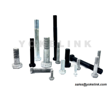 5/8" Hex Head Bolt | Hot Dip Galvanized | 12,400 lbs Tensile | Utility Fasteners