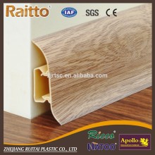 Flooring profile and plastic skirting board P50-C