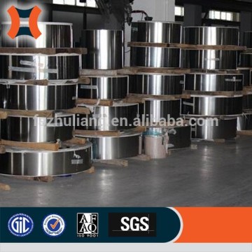 AISI 201 cold rolled stainless steel coil BA PVC finish