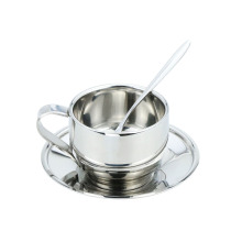 Wholesale Stainless Steel Coffee Cup Set With Spoon