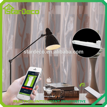 wholesale smarthome curtains / vertical motorized track with sunscreen for office