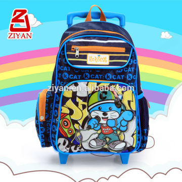 school backpack with wheel teenager